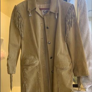 Leather Scully jacket